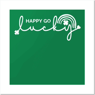 Happy Go Lucky Posters and Art